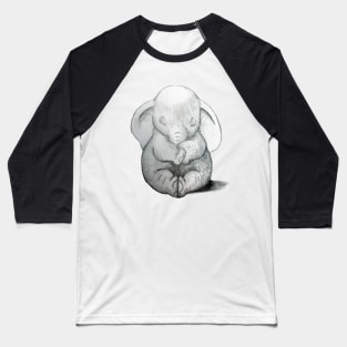 Baby Elephant Baseball T-Shirt